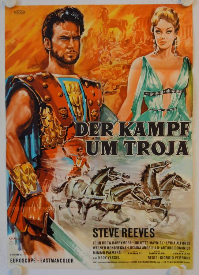 The Trojan Horse original release german movie poster